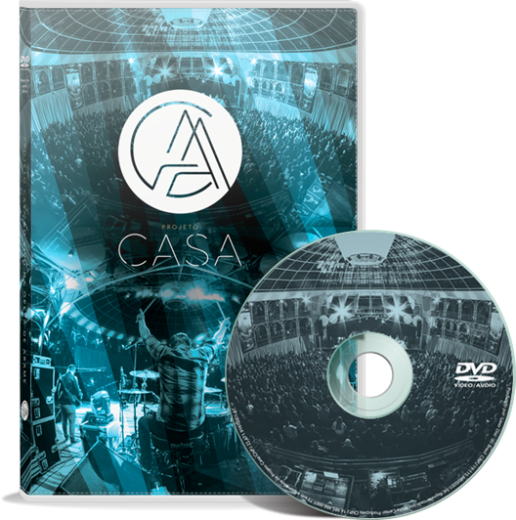 DVD Projeto Casa ao Vivo na Ópera de Arame
