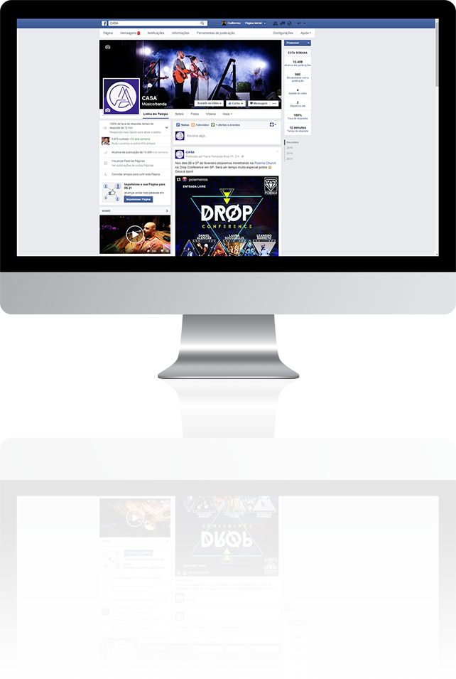 Facebook Projeto Casa