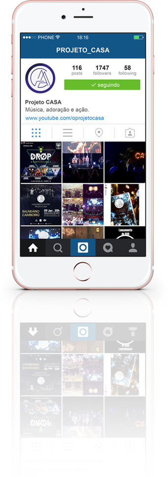 Instagram Projeto Casa